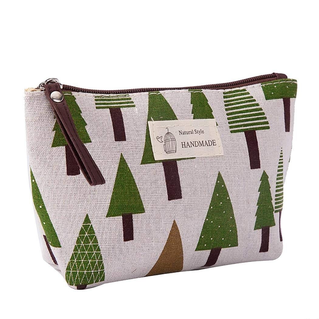 Cotton And Linen Large-capacity Cosmetic Bag Multi-function Travel Cosmetic Bag Home Supplies Makeup Pouch Organizer: E