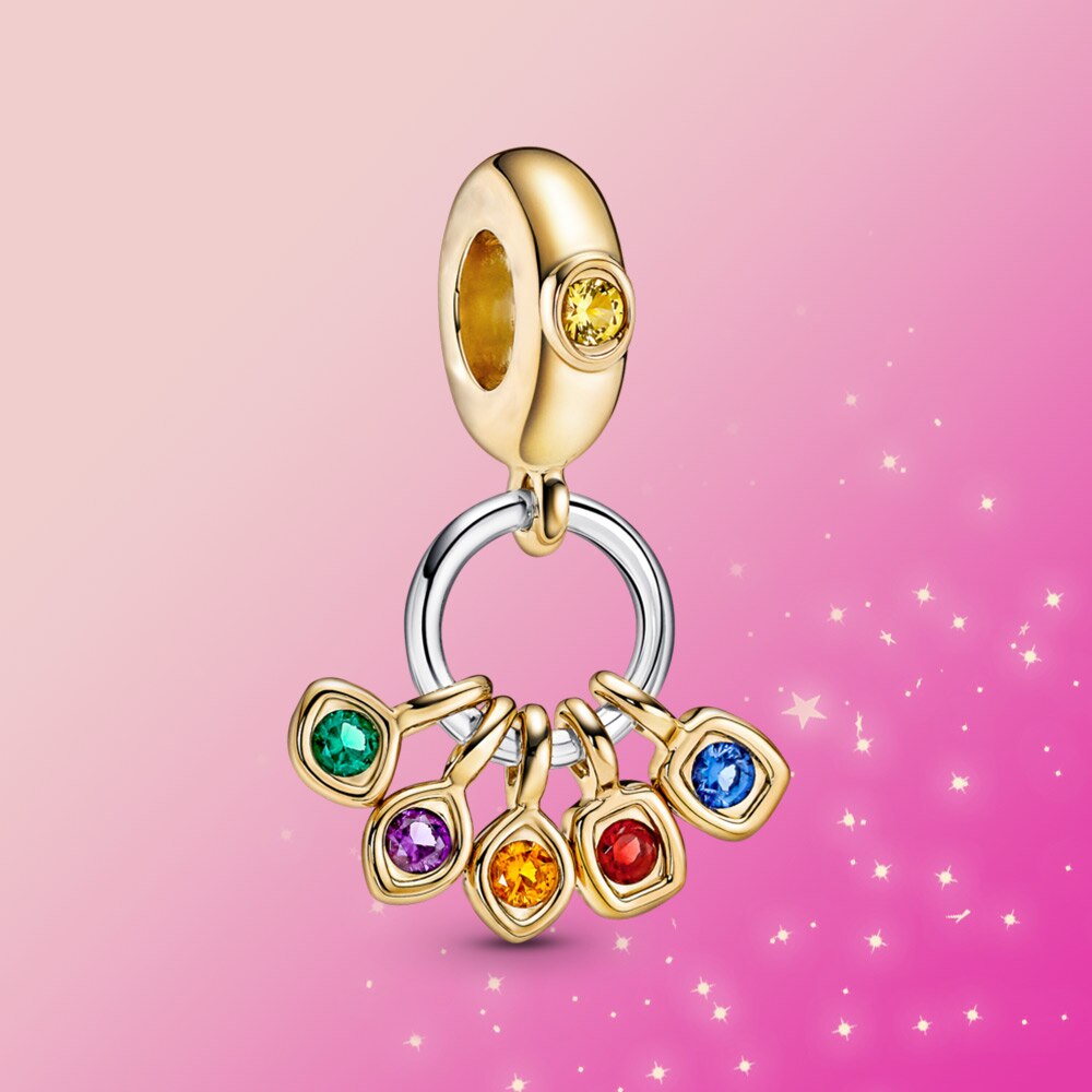 Charme 925 arco reator charme talão amá-lo 3000 vezes jóias caber pulseira os Vingadores，original para presente feminino: PASD48