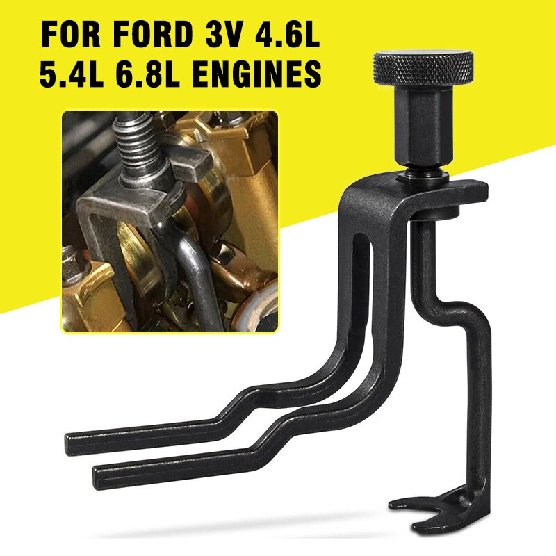 Valve Spring Compressor Tool For Ford 3V 4.6L 5.4L 6.8L Engines Components Similar to OTC 6684 Rotunda 303-1039 Black