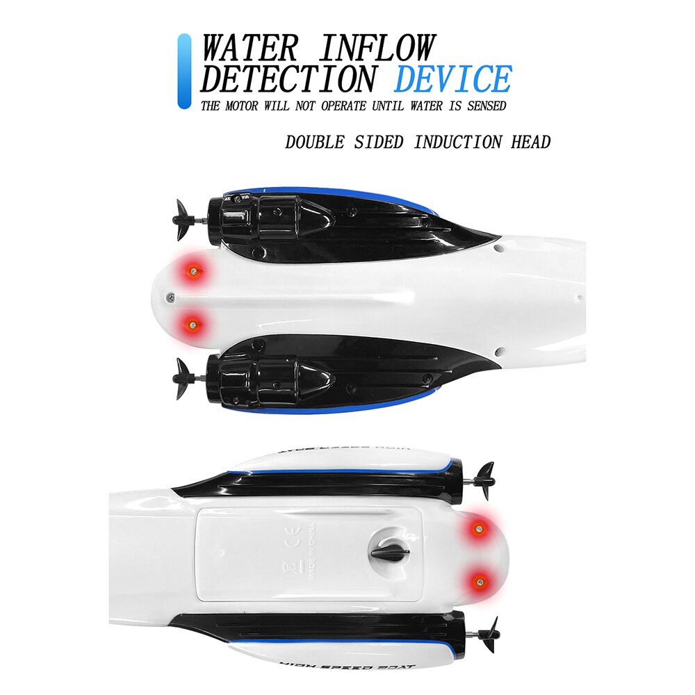 2.4G remote control boat competitive speed boat high-speed boat electric remote control double-sided boat