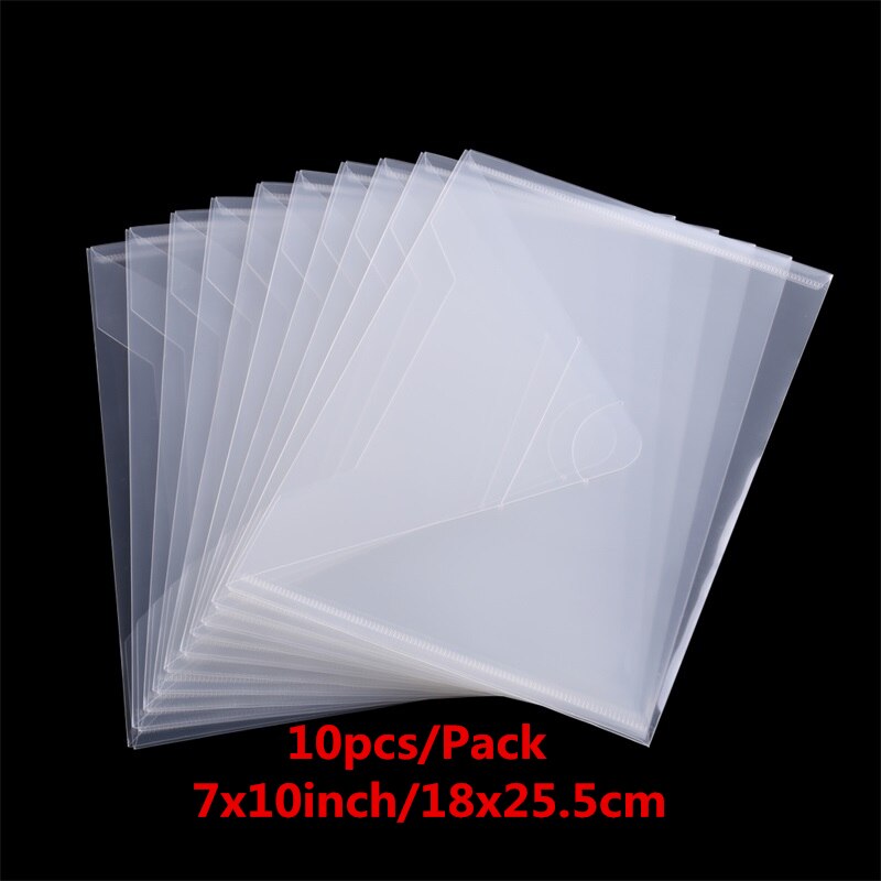 10 Pcs/pack Plastic Storage Envelopes for Clear Stamps and Cutting Dies Storage Pockets for Crafters Easy Close and Open: 2