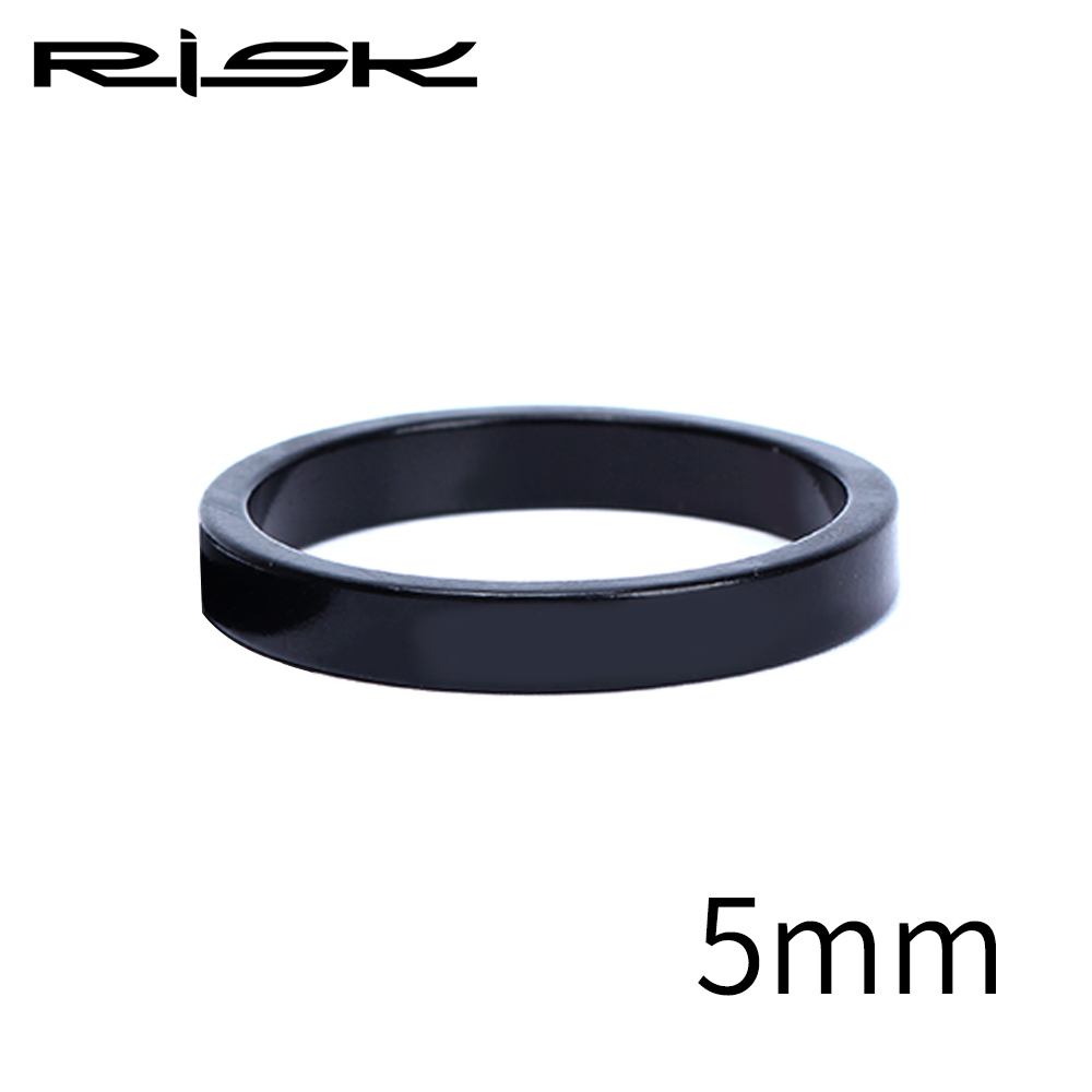 Risico 2/3/5Mm Aanpassing Aluminium Fiets Vork Wasmachine Stem Headset Spacers Verhogen Stuur Ring fietsen Accessoire