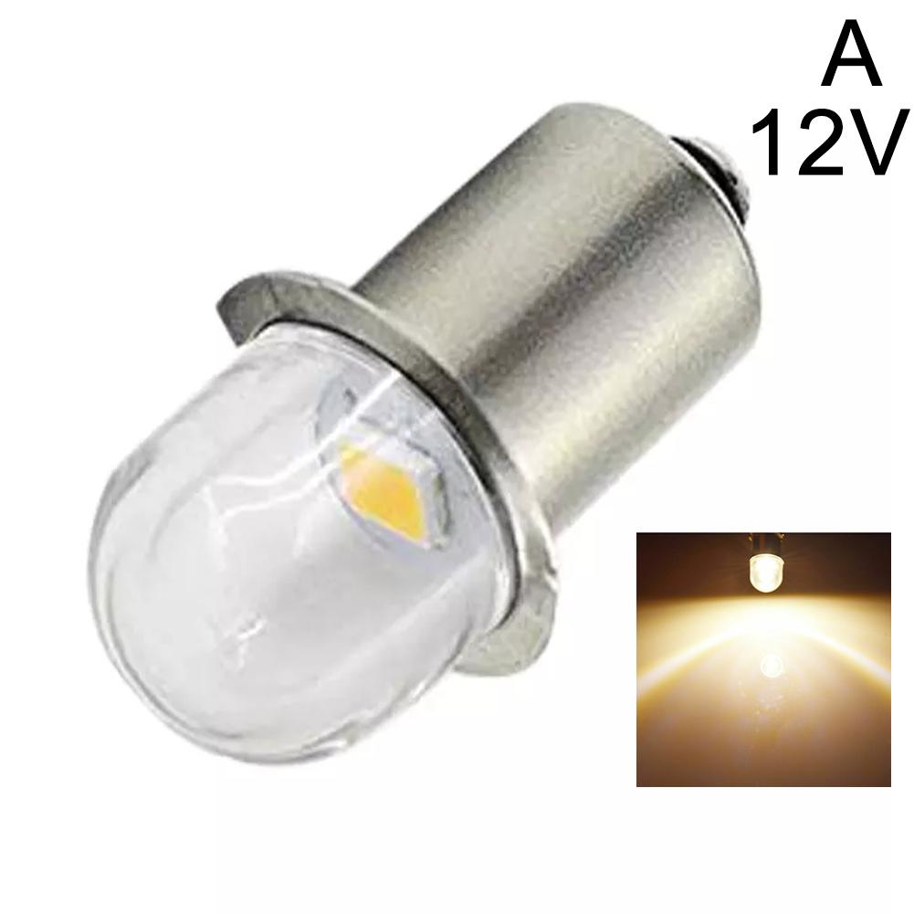 P13.5s led-upgradelampen met witte fitting voor maglite-zaklamp, warm wit, 3000k 6000k dc6v-12v vervangingslampen, werklamp: Blauw
