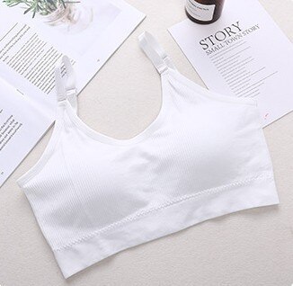 Seamless Sports Bra Women Push Up Sport Top for fitness U Back Padded Sports Bras Vest Shockproof Running Gym Workout Bra: 01white