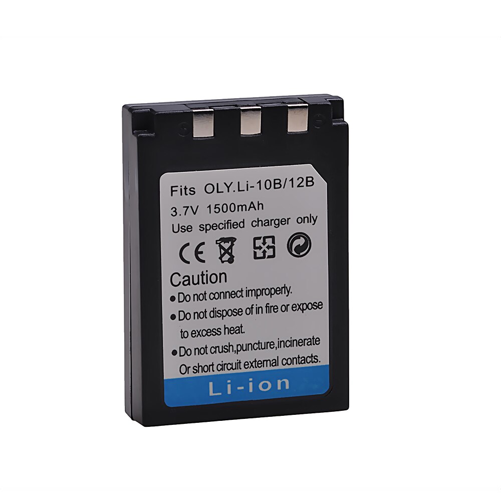 2Pcs Li-10B Li-12B Battery for Olympus Li 10B Li12B C-50 C-60 C-70 C-470 C-760 C-765 C-770 X-1 X-2 X-3 X-500 FE-200 IR-500