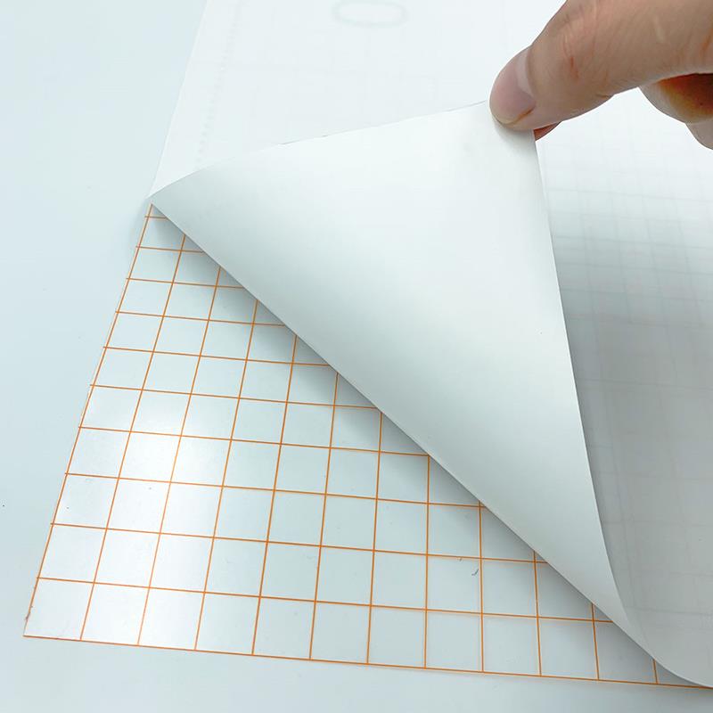 30x20cm Clear Transfer Paper With Grid Alignment For Cricut Adhesive Vinyl Transfer Sheet For Decals Crafts Stickers
