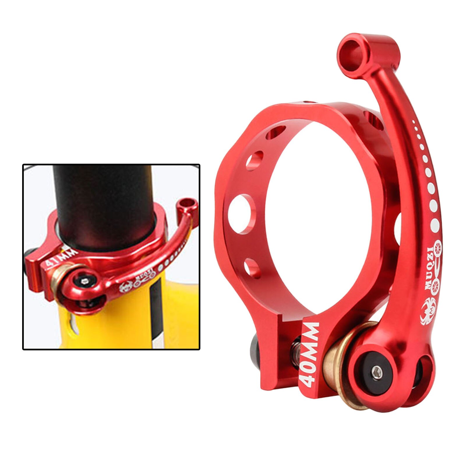 Fiets Zadelpen Klem Voor Vouwfiets Zadelpen Clip Gesp Slot, Aluminium Legering