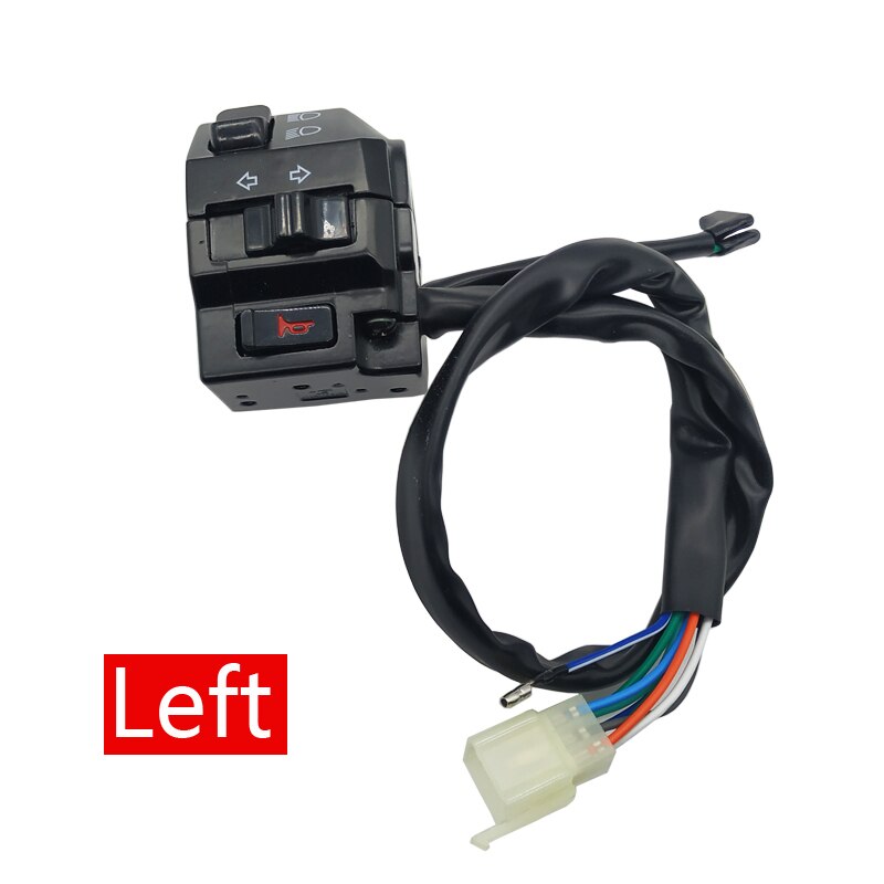MOTERCROSS Universal- 22mm Lenker Motorrad Schalter Für ZH125 HJ-8 Motorrad Horn Blinker Scheinwerfer Kontrolle Geschmack