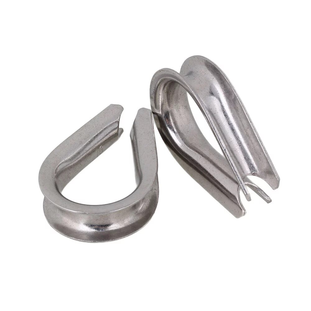 2 x M16 Filo Corde Ditale Resistenza Alla Corrosione In Argento In Stile Europeo
