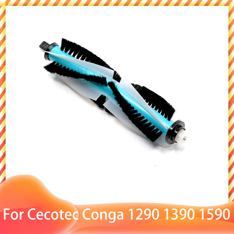 Compatible con Cecotec Conga 1290 1390 1590, accesorios, rodillo, Cepillo Lateral principal, filtro Hepa, fregona, repuestos: Caqui oscuro