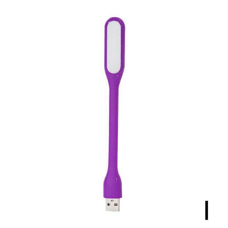 5V USB LED Kindle lumière Portable Mini lampe de poche lampe pour lire livre enfants lampe de Table chambre nuit lampe de lecture Kindle lumière: Purple
