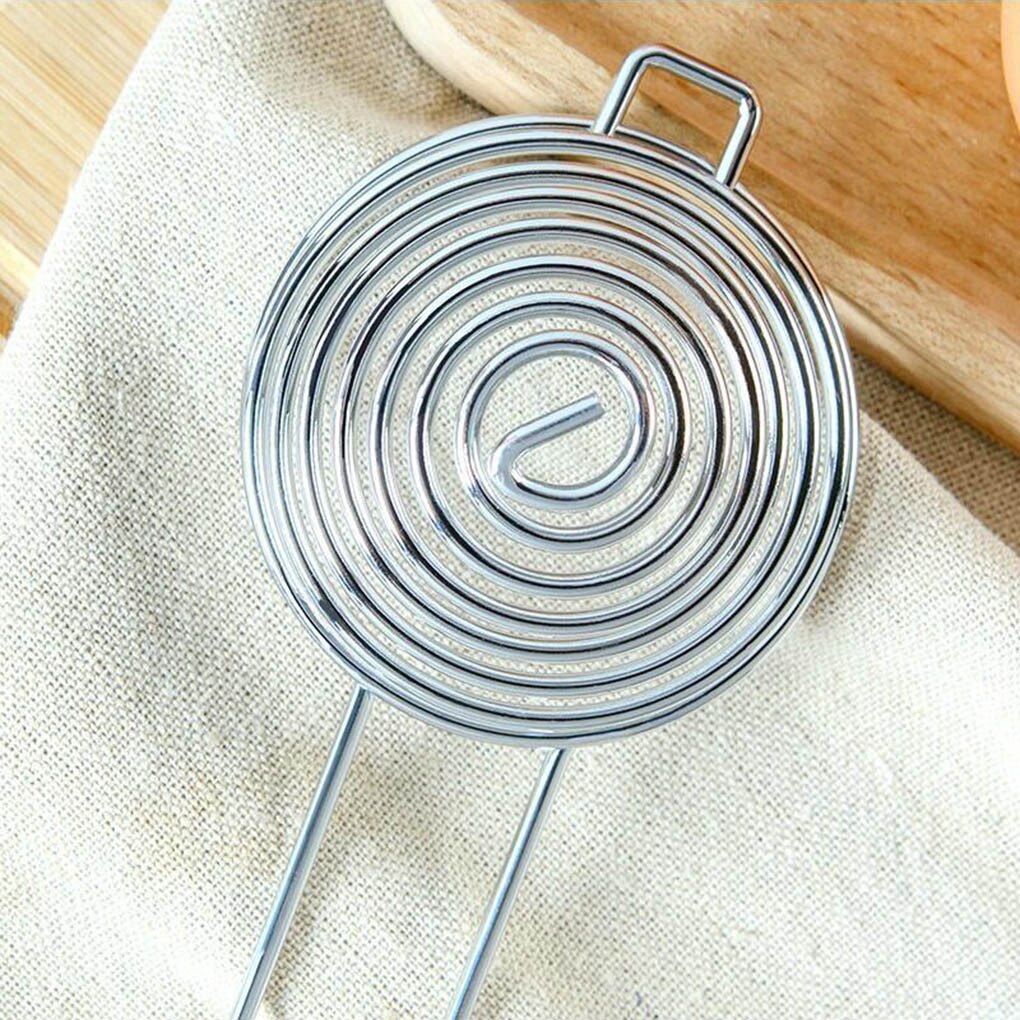 Eiwit Separator Spiraal Roestvrij Staal Eiwit Separator Eigeel Remover Divider Met Lange Handvat Keuken Tool