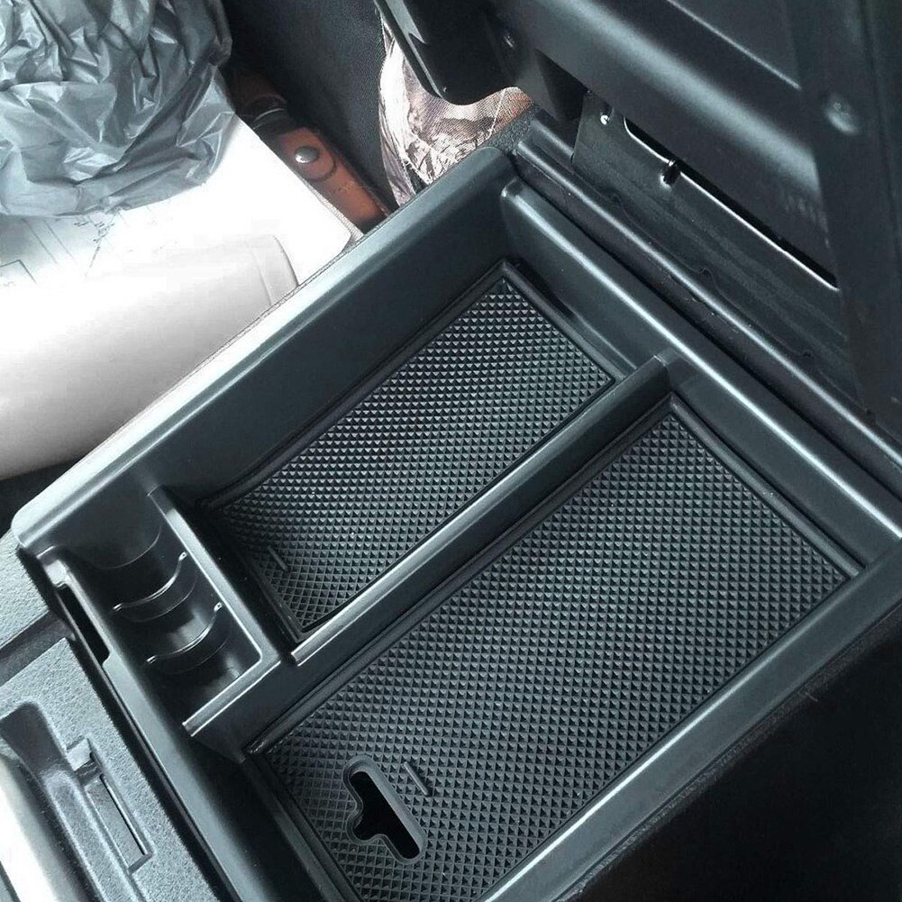 Bil arrangør armlæn boks stor kapacitet abs indsætte container interiør opbevaring rydde midterkonsol auto til infiniti  q50 q50l