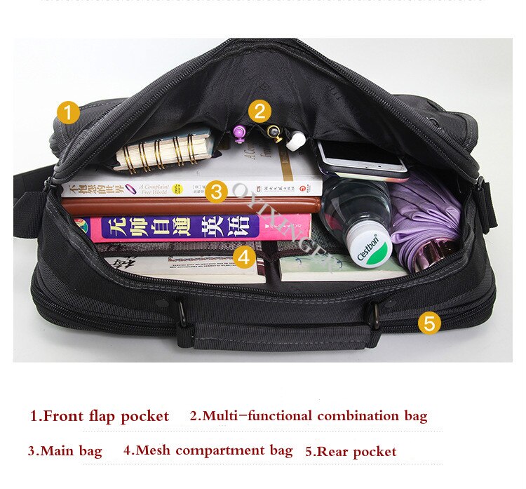 Porte-documents homme malette pour homme bandoulière BagsOYIXINGER porte-documents hommes sacs à main affaires