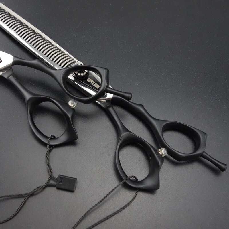 SMITH KING 8" PET Dog GROOMING SCISSORS Cutting shears&Thinning Shears Elastic paint handle + kits SUSP440C K229
