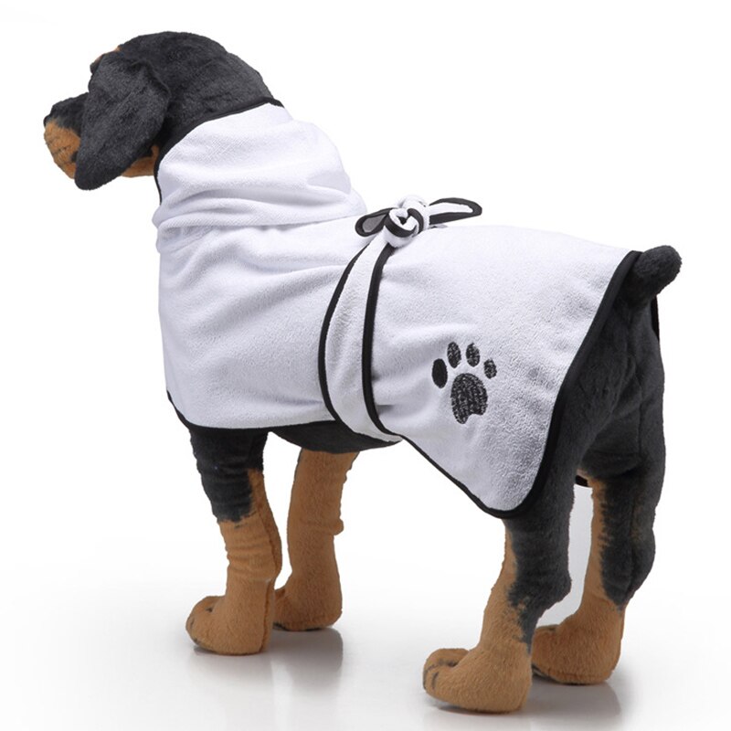 Serviette de bain pour chien en microfibre serviette de séchage pour animaux de compagnie Super absorbante pour petits chiens de taille moyenne