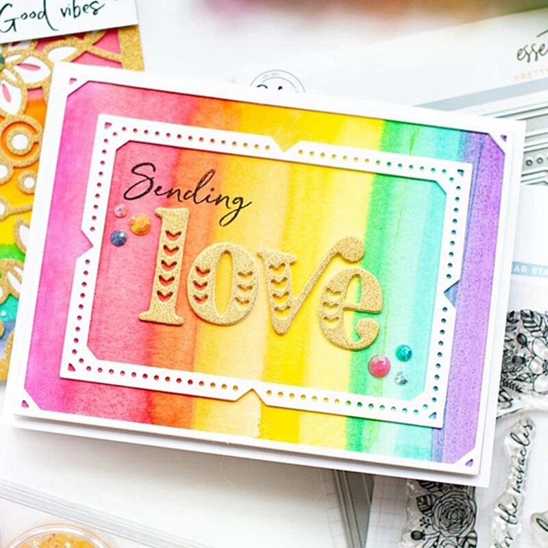 Alphabet Lace Lovely Letter Metal Cutting Dies Foil For DIY Scrapbooking Paper Craft Decor Embossing Card Making