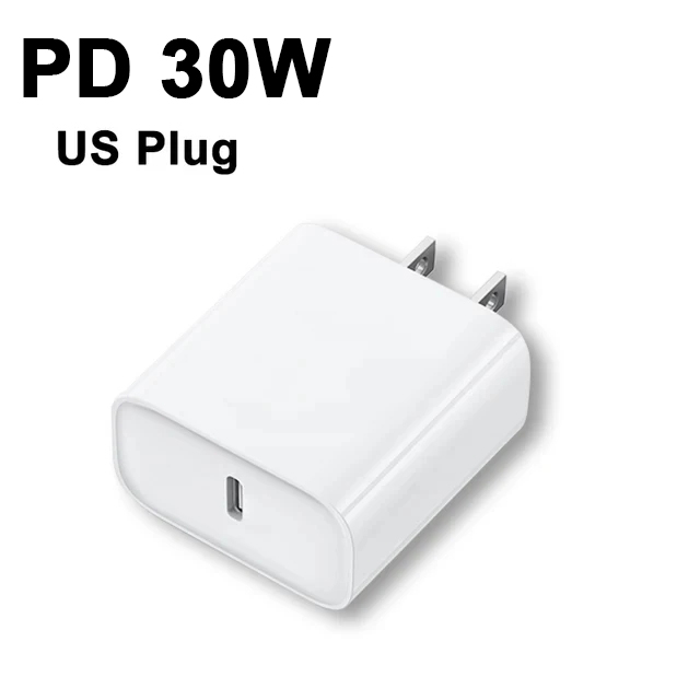 Cargador rápido Original de 30W para APPLE iPhone 14 13 12 11 Pro Max USB-C carga rápida X XS XR 7 8 Plus Cable accesorios de teléfono: BR