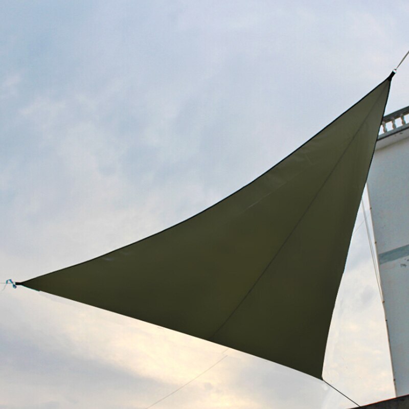 Toldo parasol tipo vela con protección UV para jardín exterior y patio, pantalla contra rayos UV, cubierta tipo sombrilla