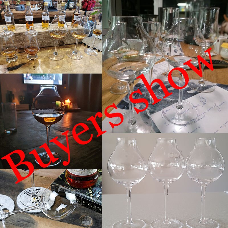 2PCS Whisky Crystal Goblet Britain Blender&#39;s Bartender Ctomore Scotch Cup Bud Whiskey XO Chivas Regal Wine Tasting