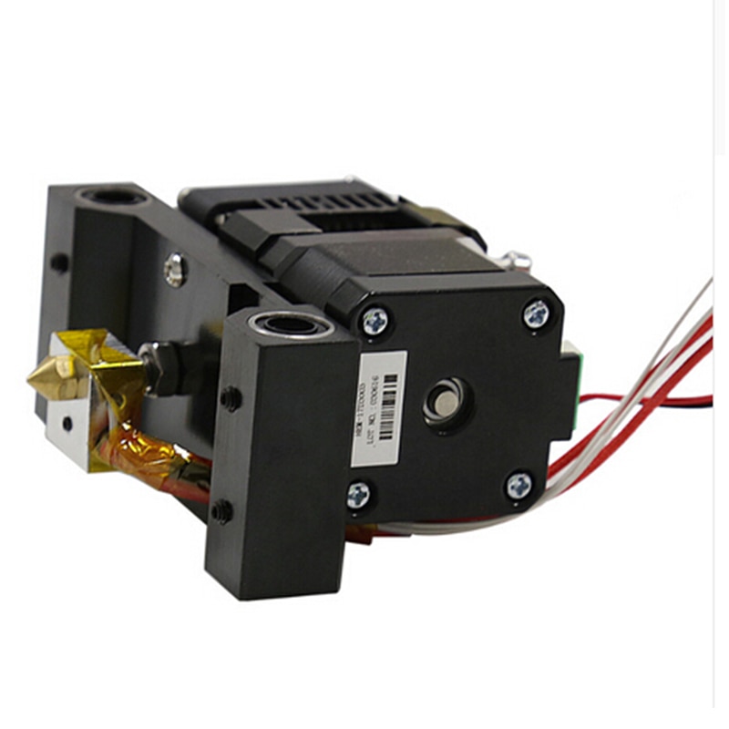 Extrusora Anet A6 A8, cabezal de impresora 3D MK8, Extrusor de boquilla Hotend de un solo cabezal en forma de J, boquilla Extra de 1,75/3mm ABS/PLA, pieza de motor de 42 pasos
