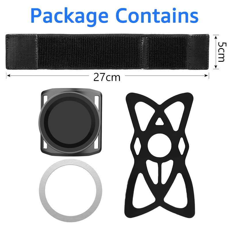 Brazalete pulsera soporte para teléfono móvil correa de muñeca magnética soporte de montaje para teléfono para iPhone 16 MagSafe Xiaomi para ciclismo senderismo gimnasio