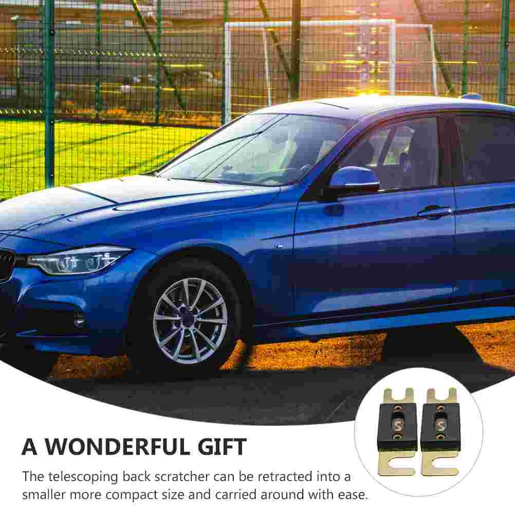 2pcs Inline Fuse Convenient Durable Practical Supply Accessory Fittings for Car Vehicle Auto