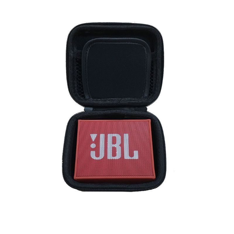 Jbl Gaan/Go 2 Case, Hard Pu Draagtas Case Cover Voor Jbl Go 1/2 Bluetooth Speaker, mesh Zak Voor Lader En Kabels