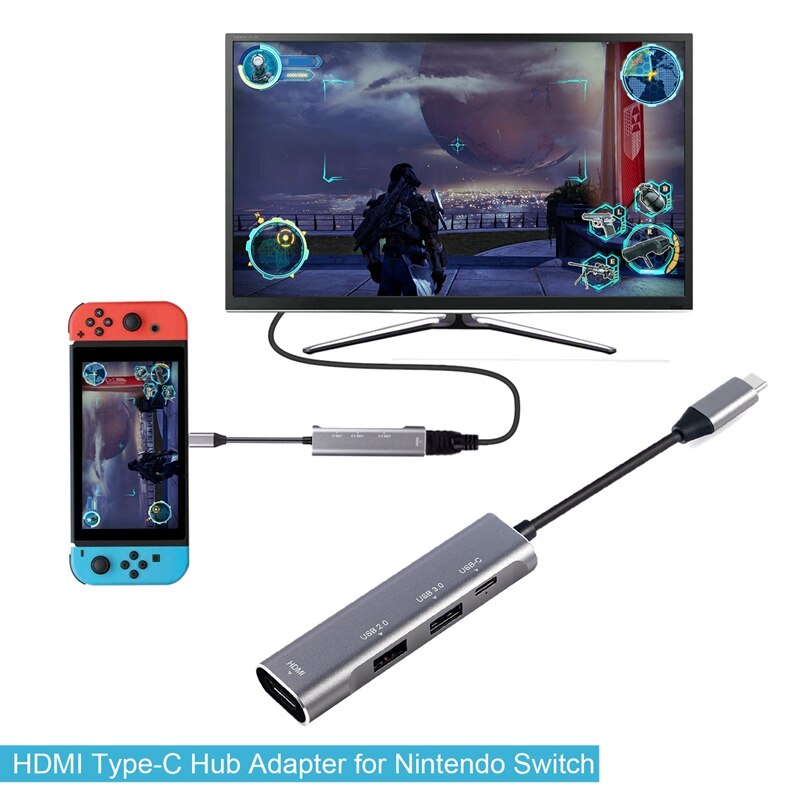 Usb c til hdmi adapter hub til til samsung dex station mhl til galaxy  s8 s9 s10/ plus note 10/9 fane  s4 s5e s6 type c / tordenbolt 3