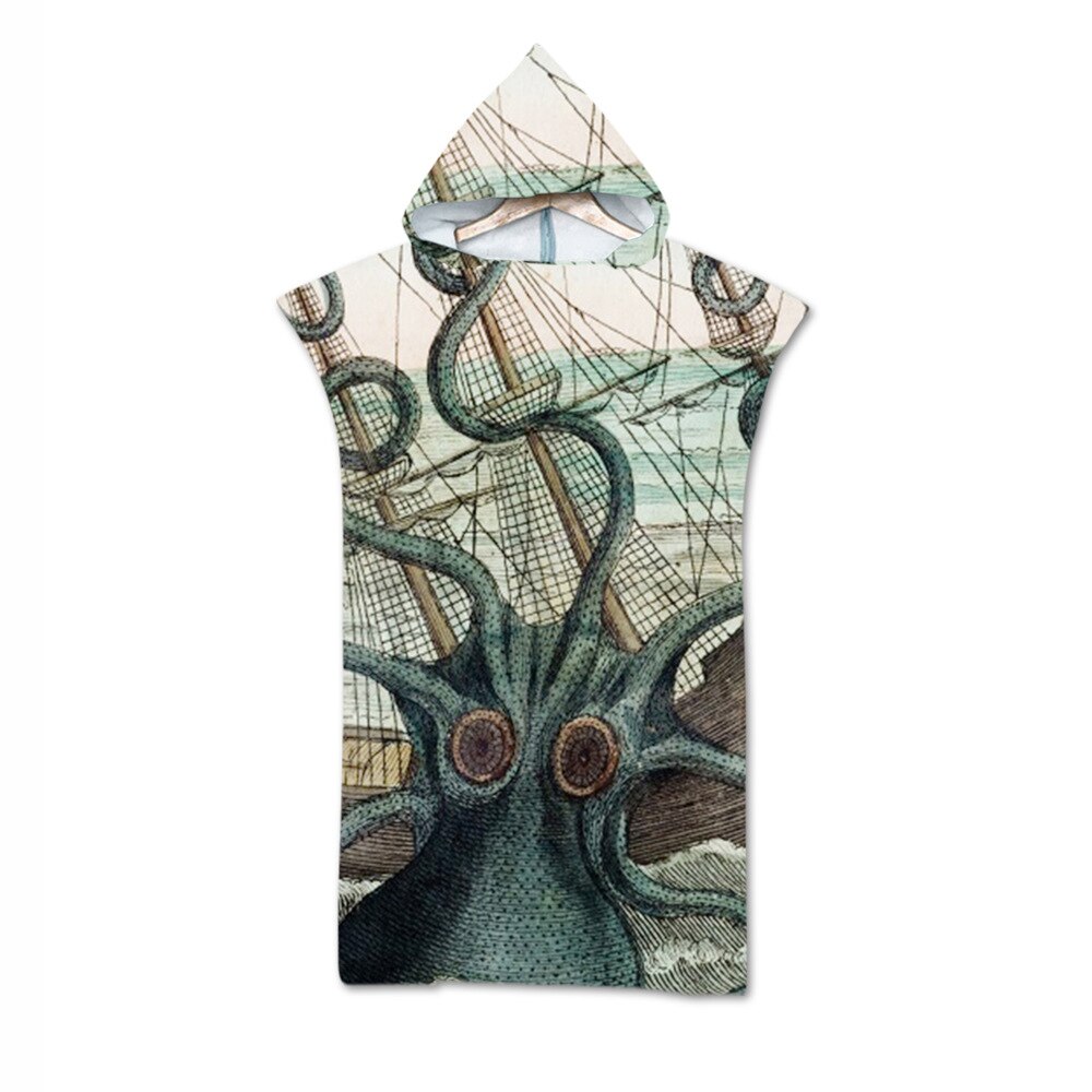 Mikrofaser Stoff Erwachsene Schnell Trocknend Schlecht Handtuch Ersatz Bademantel Mantel Mit Kapuze Schwimmen Schwimmbad Fitnessraum Strand Surfen Handtuch: 4