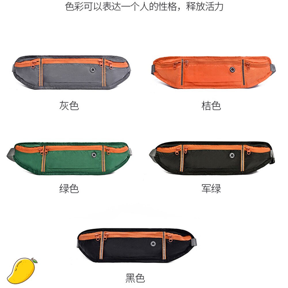 draussen Sport Reflektierende Taille Tasche Wasserdicht Musik Brust Tasche Multi-funktion praktisch Tasche Arbeit Münze Tasche Schlüssel fallen taschen