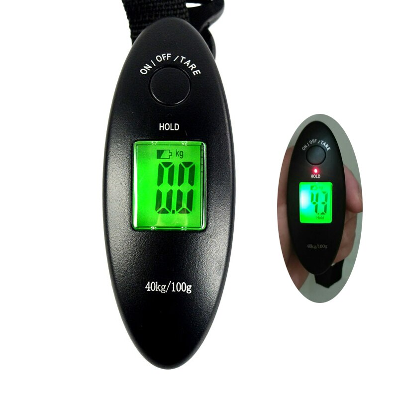 100g/40kg bilancia digitale appesa bilancia pesapersone Schermo LCD mini tasca elettronica portatile da viaggio bilancia pesapersone portatile