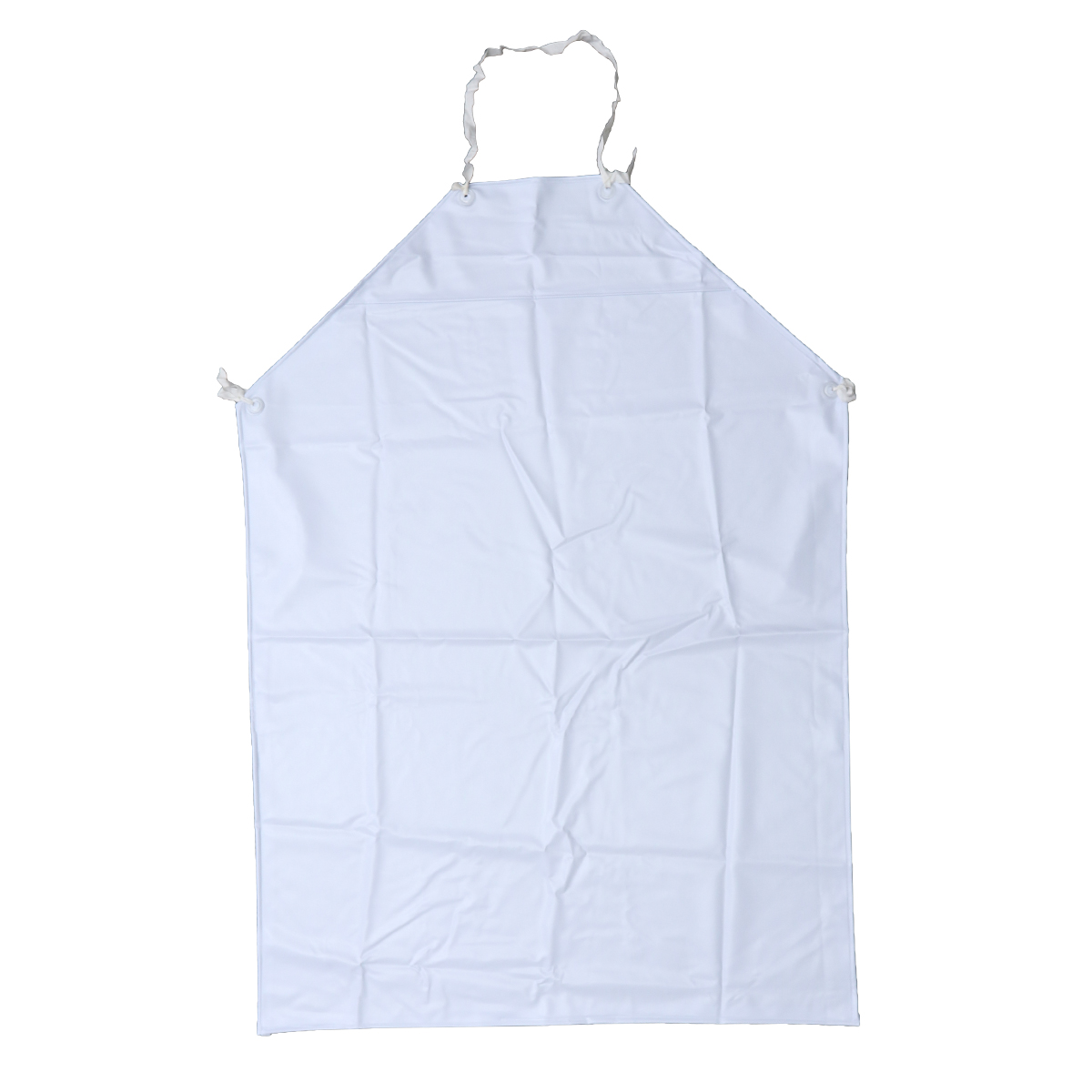 Waterproof PVC Apron For Kitchen Housework Restaurant Butcher Clean Industrial Chemical Resistant Plastic Work Smock: white Random Style