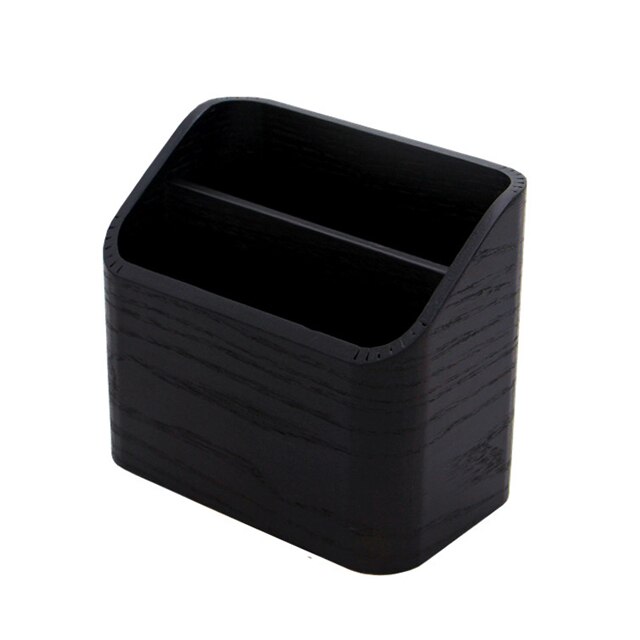 Nature Wood Stationery Holder Desk Organizer Office School Writing Materials Holder Wooden Desktop Organizer Tools Storage Box: 2