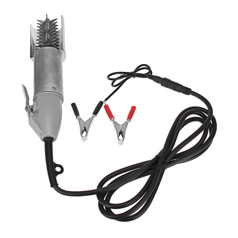 120W Electric Fish Scaler Fishing Scalers Clean Fish Remover Cleaner Descaler Waterproof Stainless Scraper Seafood Tools