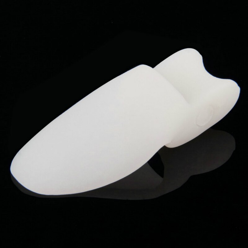 Gel de silicona para juanetes, separador de dedos grande, alivia el dolor de pies, halux Valgus, almohadilla de protección de corrección de pie 2 unidades/juego