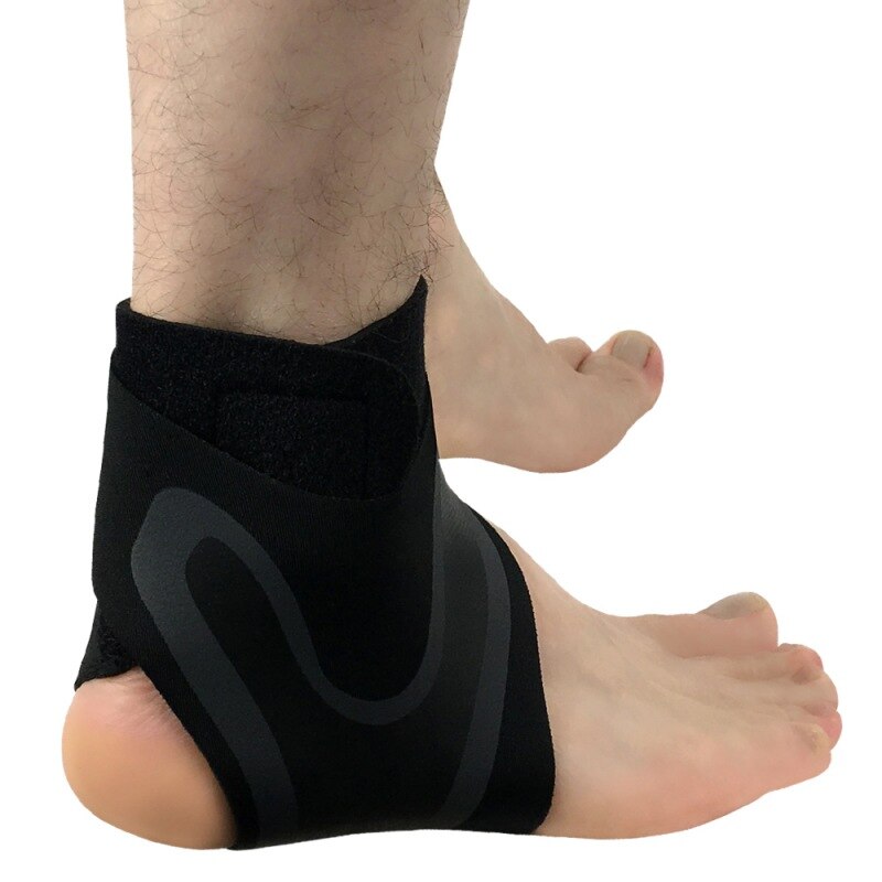 Ankle Support Socks Lightweight Breathable Compression Anti Sprain Left / Right Feet Sleeve Heel Cover Protective Wrap