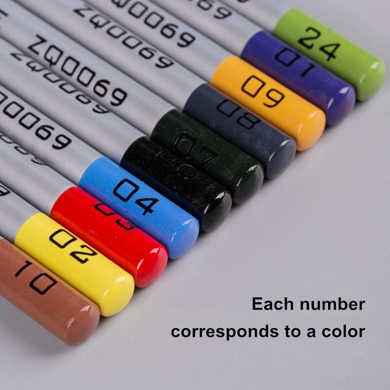 1 sztuk sztuka ceramiczna strąk glazurą kolor ołówki DIY Wykonany ręcznie ceramiczne ręcznie malowane glazury kreda ceramiki malowanie i kolorowanie gliny narzędzie