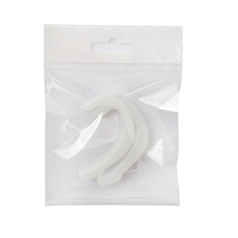 5 paar anti-lek, anti-pijn, onzichtbare gezichtsmaskers, oorklemmen, zachte siliconen maskers, oorhaakjes, oorbescherming, universeel masker xiaomi: Wit