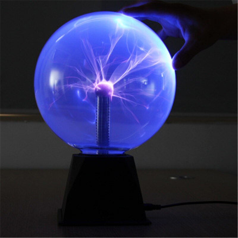 3.5/4/5/6/8 Inche Plasma Bal Magische Maan Lamp Usb Elektrostatische Bol Night Lamp Voice controle Project Home Decor