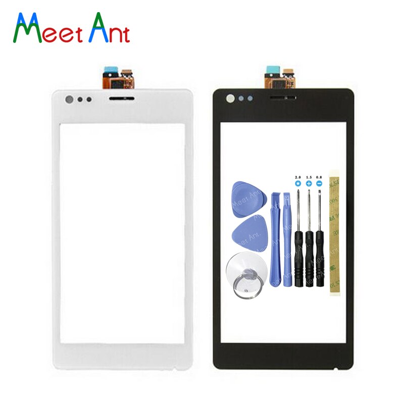 4.0&quot; For Sony Xperia M C1904 C1905 C2004 C2005 Touch Screen Digitizer Front Glass Lens Sensor Panel