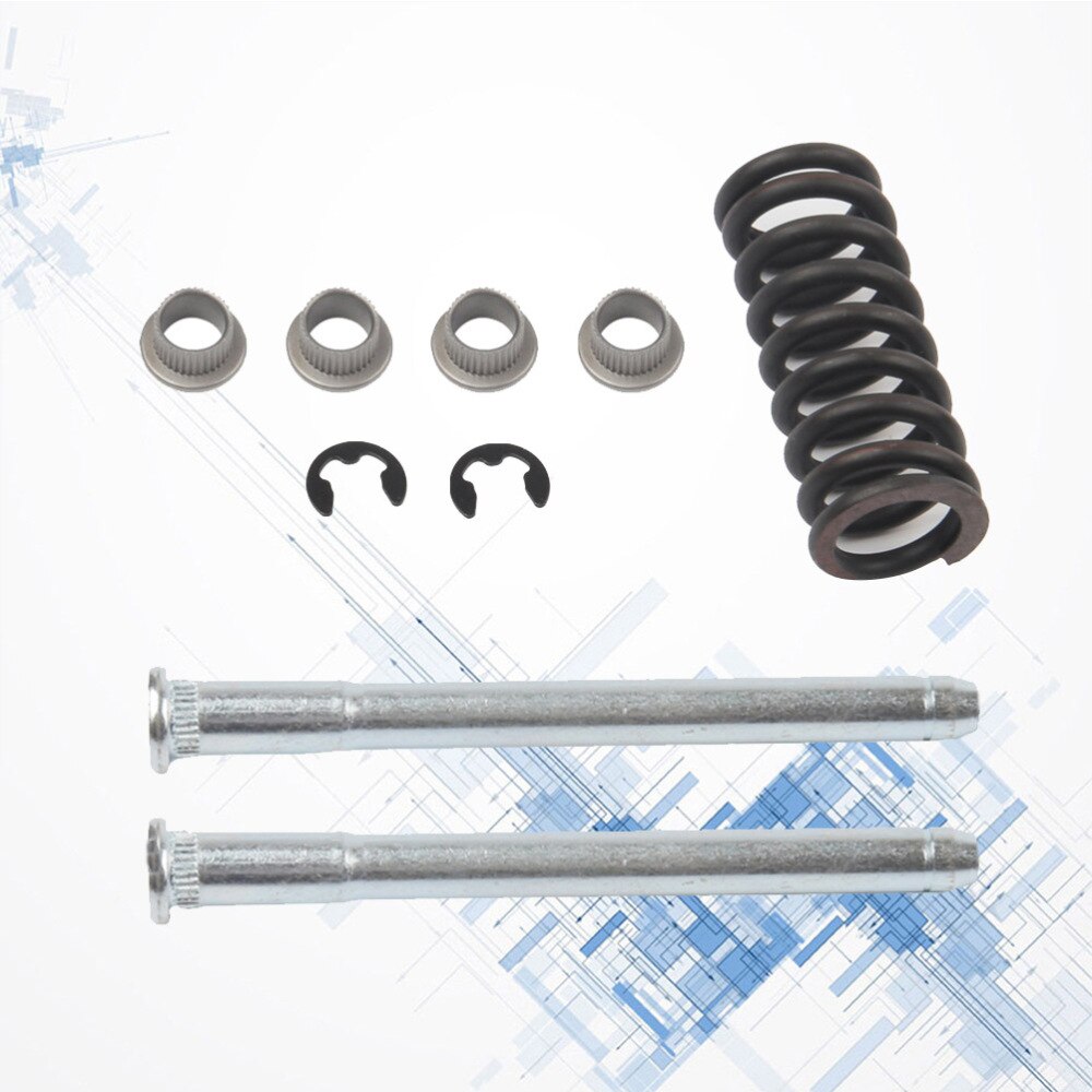 Car Door Hinge Pin Set Front Back Doors Hinge with Spring And Bushing Kit Car Accessories