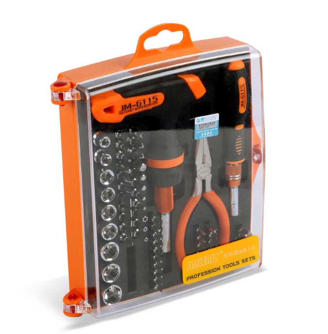 8 sets to choose from Multifunctional precision screwdriver set Household tools kit hand tools set box For mobile phone repair: JM-6115