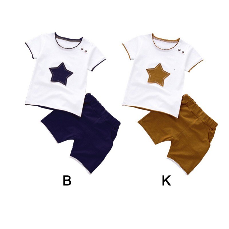 2 Stks/sets Zomer Kinderen Kleding Sets Cartoon Peuter Meisjes Kleding Sets Top + Broek Kids Casual Jongens Kleding Sport Past outfit