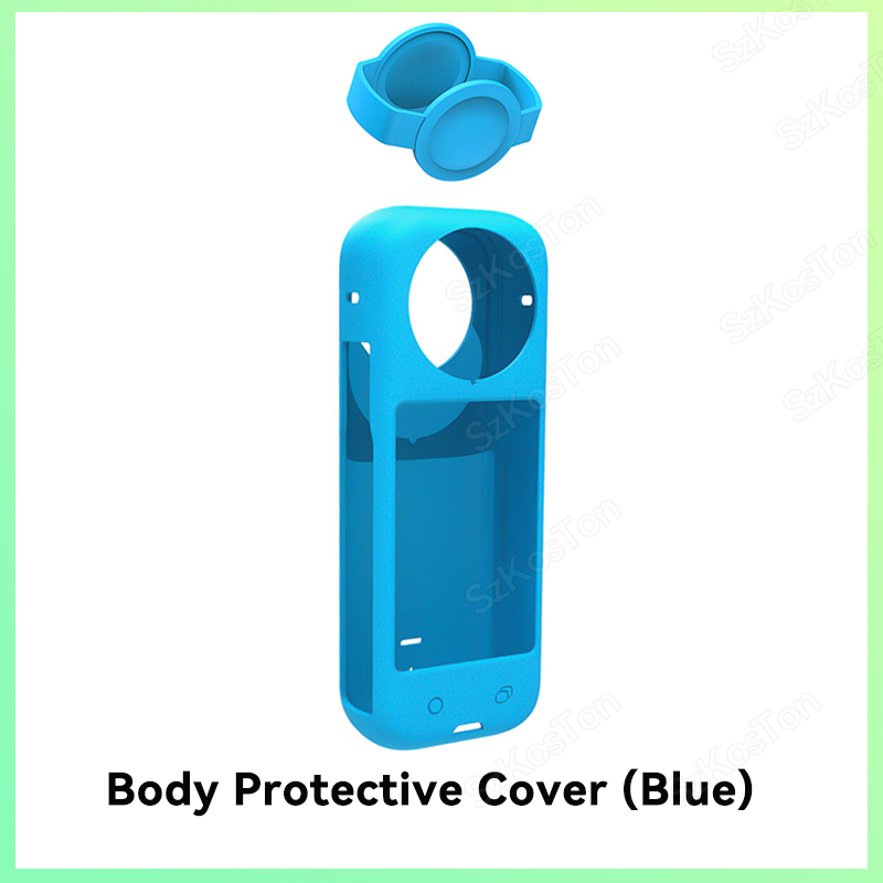 Accesorios para Insta360 X4 Selfie Stick estuche de buceo trípode Insta360 X4 protectores de lentes bolsa de almacenamiento marco Protector de pantalla carga: Marrón # 8d6468