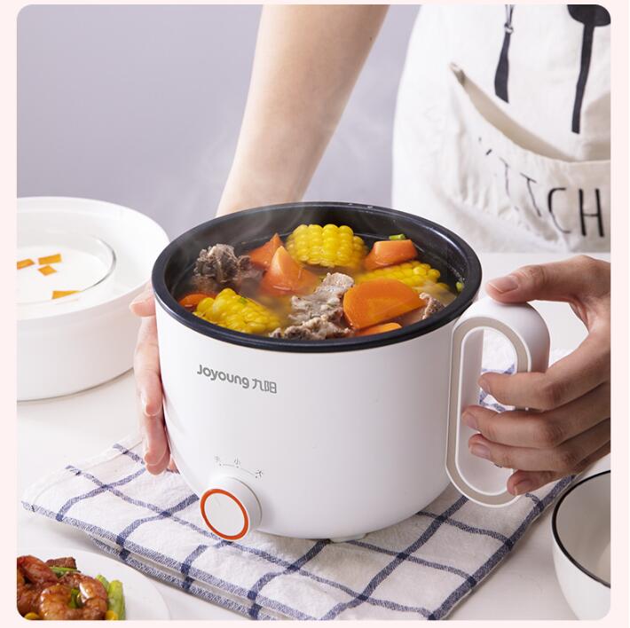 220V Household 2 Layers Mini Electric Rice Cooker Portable 1.5L Multi Cooker Electric Mini Cooking Pot For Travel Office School
