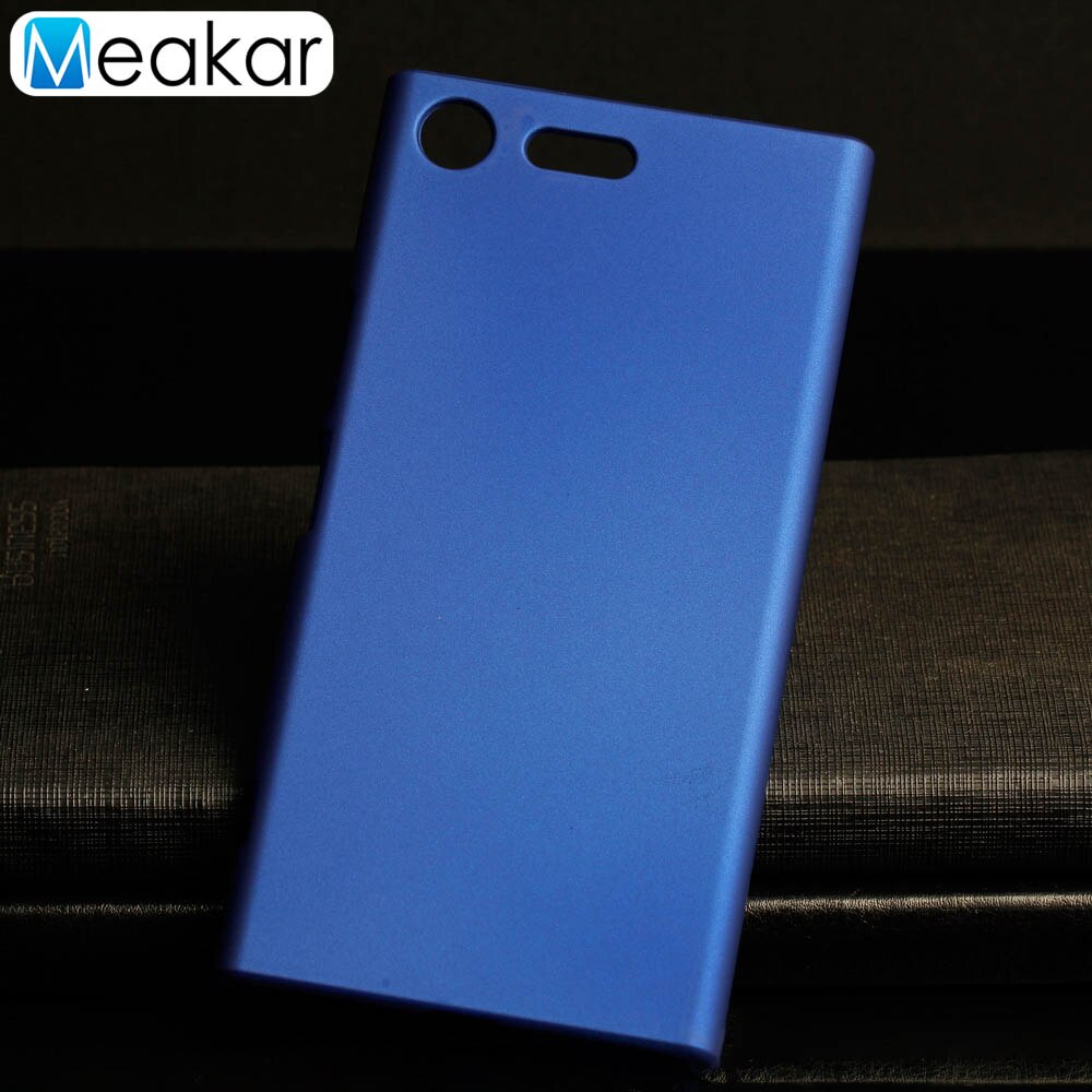 Coque cubierta 5.5For Sony Xperia Xz Premium Dual Xzp G8141 G8142 Coque trasero de teléfono caso de la cubierta: Blue