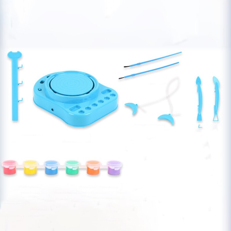 Clay Pottery Wheel Craft Kit Ceramic Machine Without Clay for Kids and Beginners