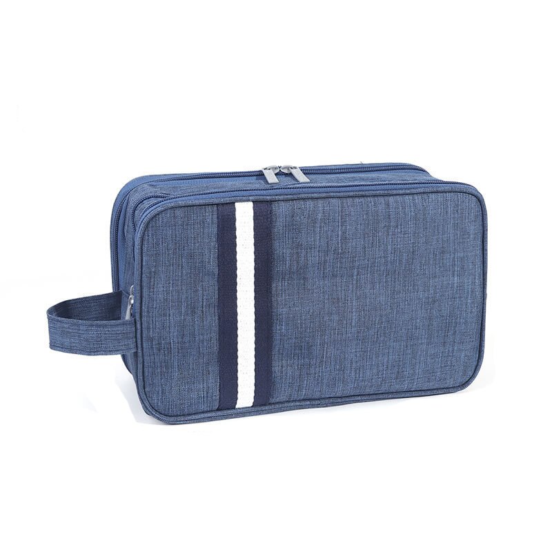 Toiletry Bag for Women Men Waterproof Dopp Kit for Travel Cosmetic Case Toiletries Bag Shaving Organizer Makeup Accessories: Blue