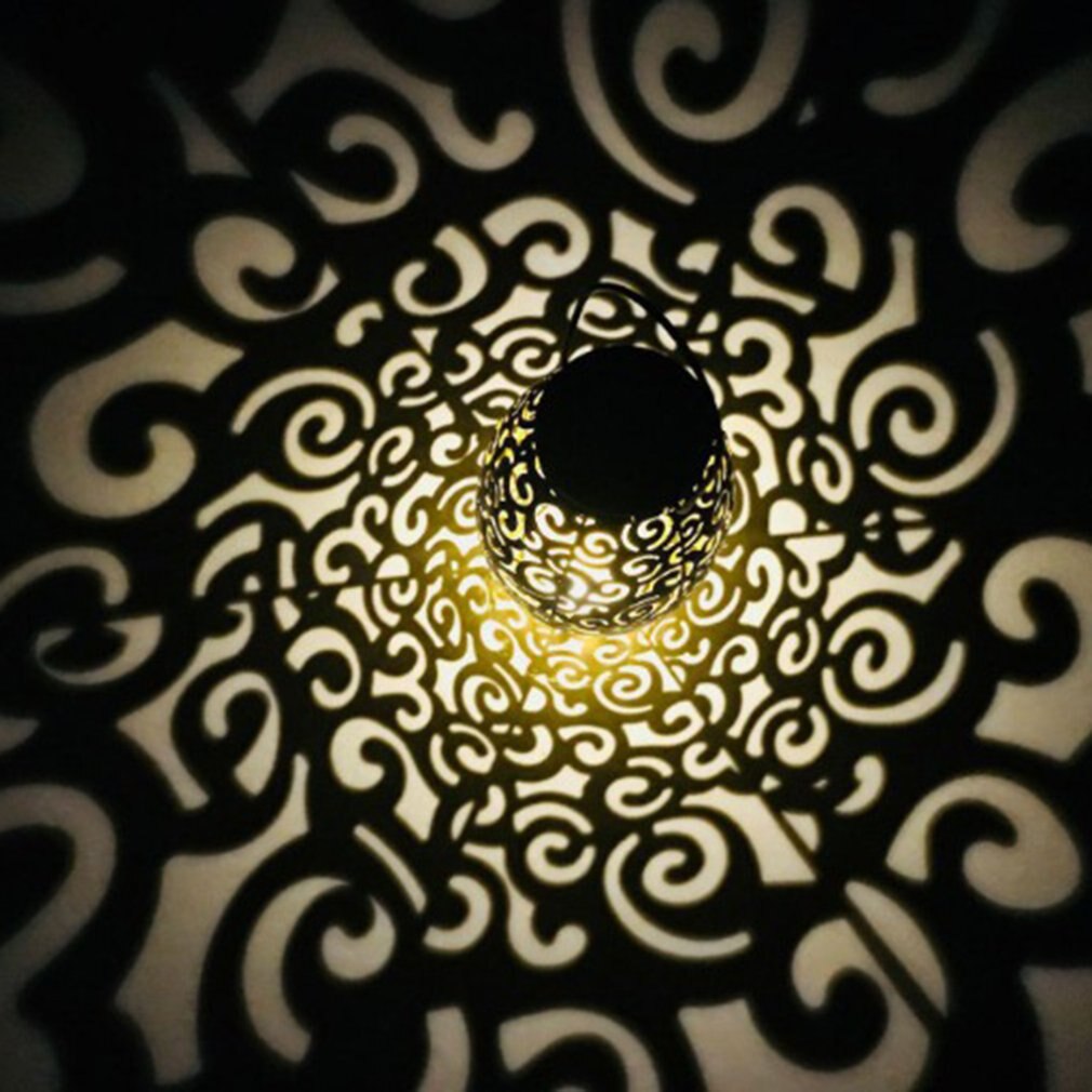 LED Solar Light Outdoors Lantern Solar Lamp Retro Hanging Lights Garden Decoration Yard Lawn Lighting